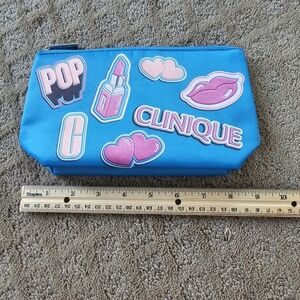 New Clinique Makeup Bag - 9" X 5"